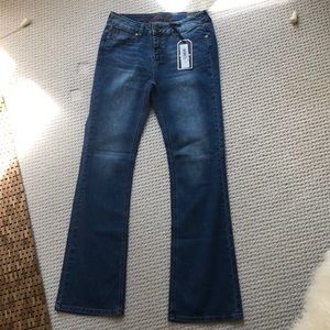 Boot Cut Wax Jean